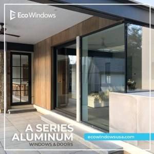 Aluminum sliding doors