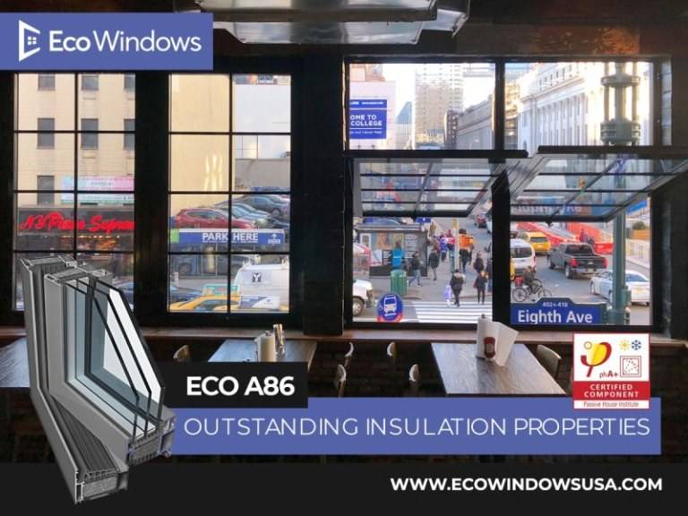 A86 Passive  Aluminum Windows
