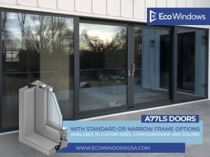 Aluminum Doors with Standard or Narrow frame