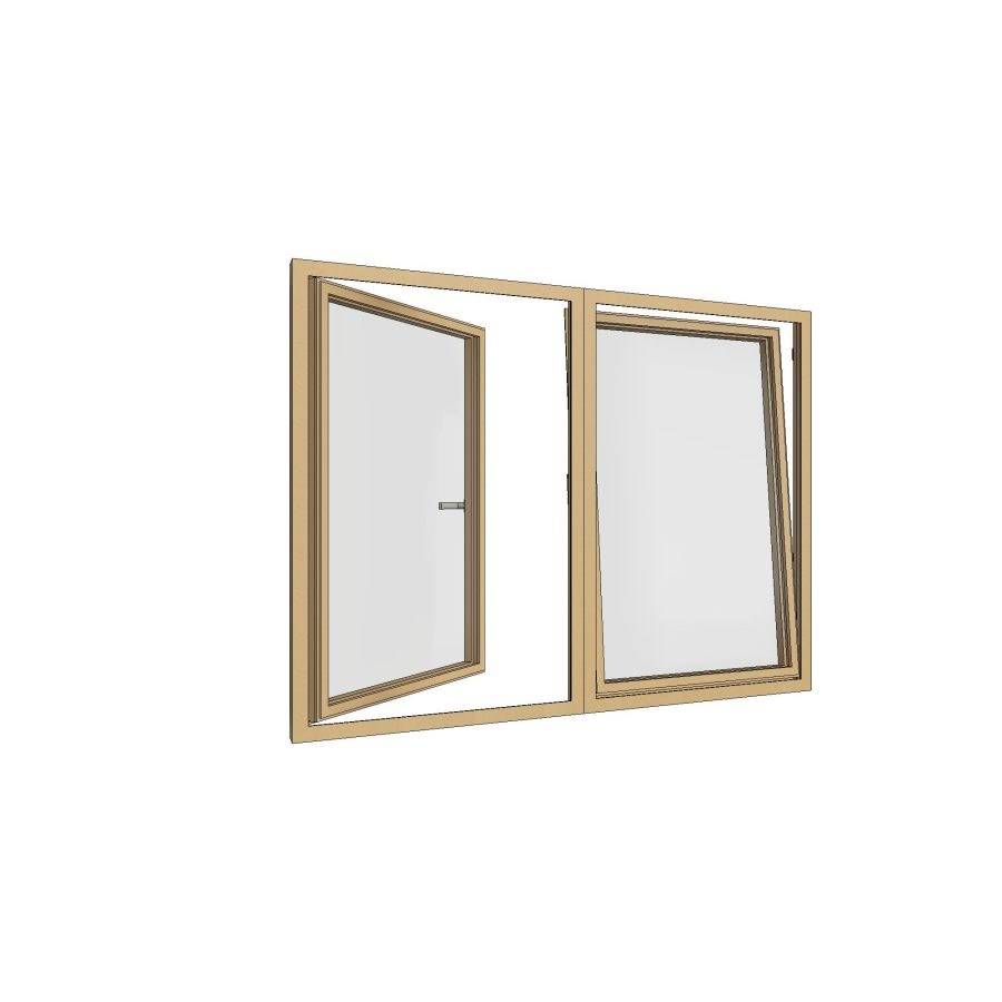 Explore our Double Sash Wood Windows combining timeless beauty with modern performance.