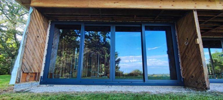 Darien Project #037 – Aluminum Windows and Doors Installation