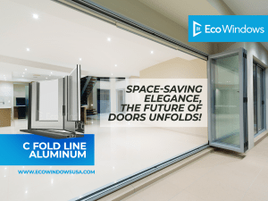 Folding doors – Eco C line