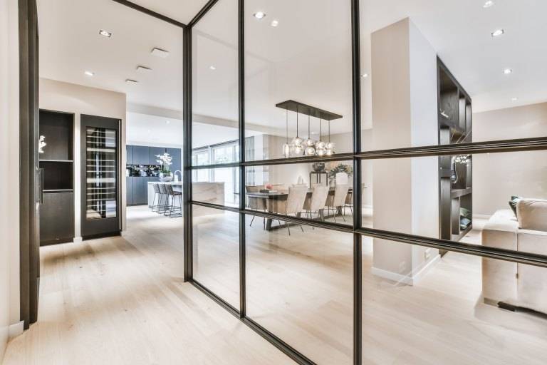 Interior Steel Glass Walls