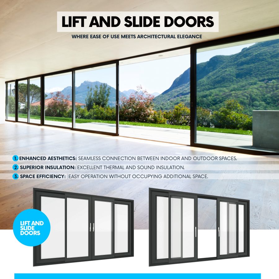 lift and slide doors