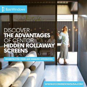 Centor Hidden - Rollaway Screens