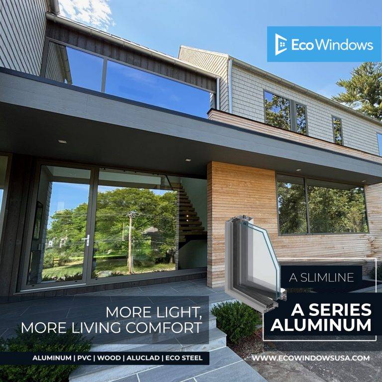 Eco A Slimline Aluminum Windows
