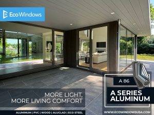 Aluminum Eco Windows for Residential and Commercial Buildings