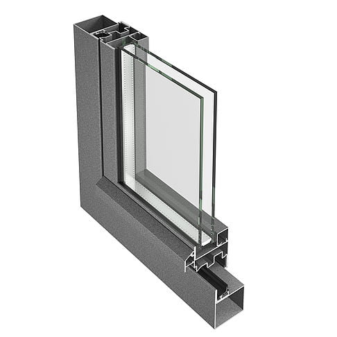 Janisol Economy 50: Versatile Steel Window and Door Frame System