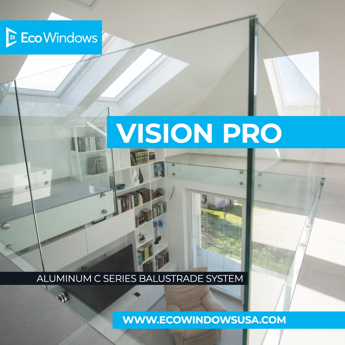 EcoWindows Glass balustrades