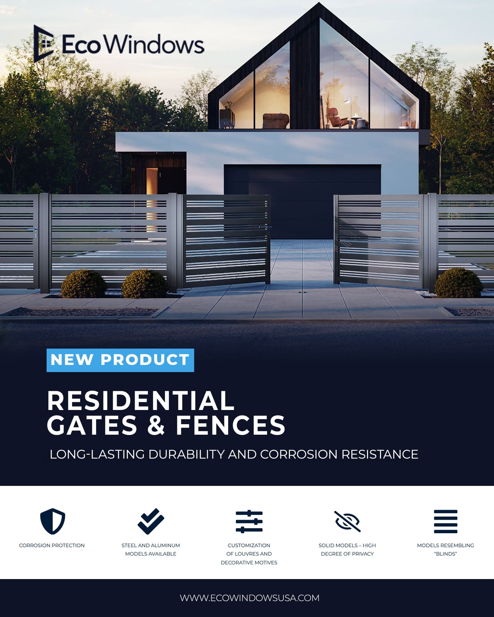 residental gates and fences