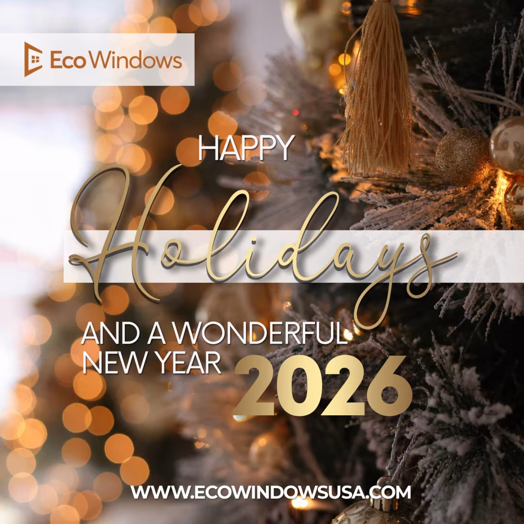 HAPPY HOLIDAYS AND A LOVELY NEW YEAR 2026 Wishing our partners, clients, and friends a joyful holiday season and a prosperous New Year! https://www.ecowindowsusa.com/ #xmass #Xmass2025 #christmas2025 #Christmas #christmastime #happyholidays #happynewyear #HappyHolidays #norwalkct #ct