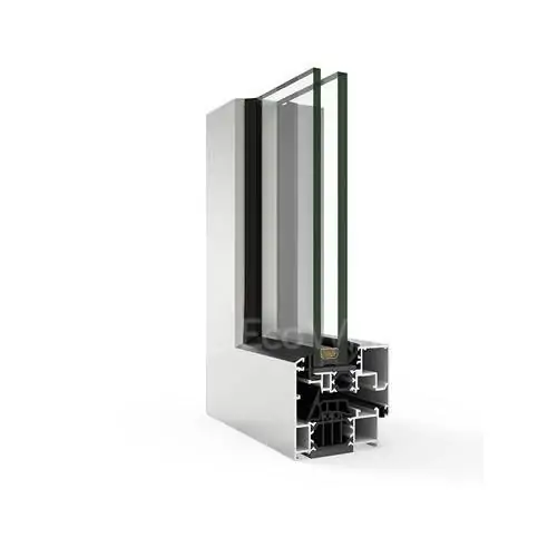 C70 Hidden Sash Aluminum windows