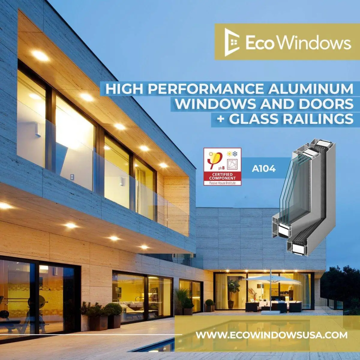 A104 - Passive Aluminum System