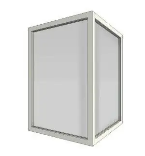 Corner PVC Windows