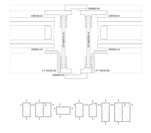 CPX TB Interior Steel and Stainless Steel Doors & Windows