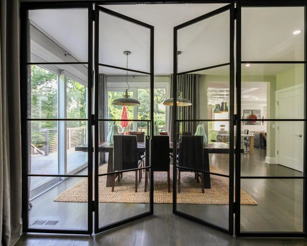 Ecosteel sF Steel folding doors​